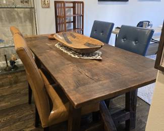 Farmhouse table for sale!  Dining chairs sold separately