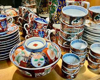 Antique Japanese Imari and Imari-Style Porcelain