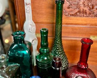 Glass Art Bottle Collection 