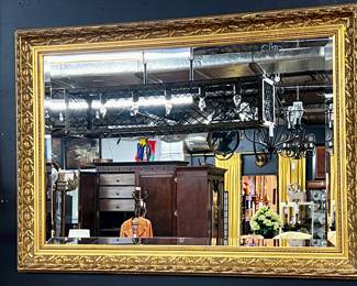 Gold Framed Mirror