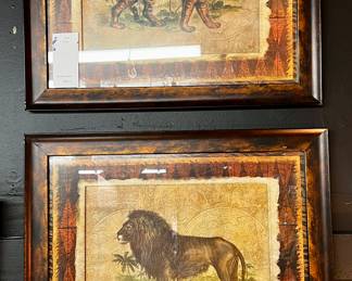 Pair of Big Cat Prints