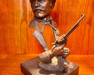 Wyatt Earp Bronze Sculpture