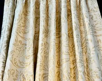 Set of 4 Custom Drapery Panels 