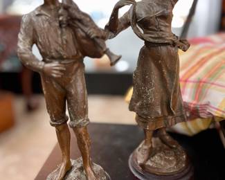 Musical-Themed Tabletop Statues