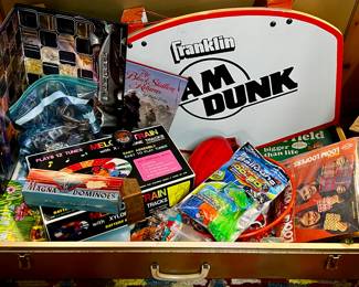Fun and Games- Over-the-Door Basketball Hoop, Transformers Chess Set, Dominoes, and More