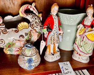 Pretty Porcelain Figurines & Decor 