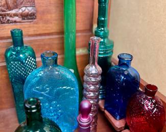 Glass Art Bottle Collection 