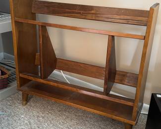 $120, MCM Record & Book Case, Very Good Condition with Light Wear
