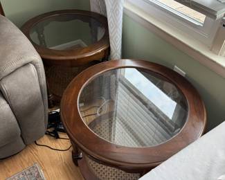 $50, Pair of End Tables, “Good”Condition, Some Wear, some paint needs to be chipped off.