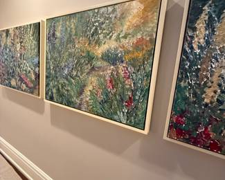 Original triptych by Marjolyn Van Der Hart, available as a set or separately