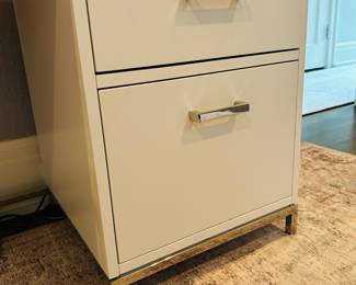 Pottery Barn desk detail