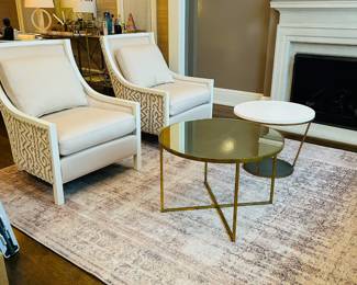 Custom Gresham House side chairs. Hand crafted in Ontario, Canada