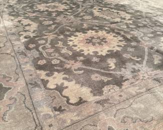 Beautiful 9x12 wool and silk blend rug.