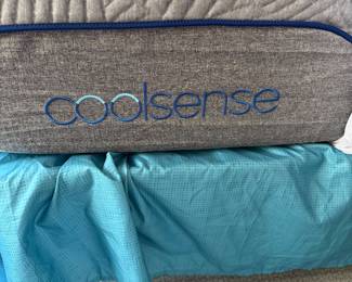 Coolsense Twin Bed Mattress and Metal Bedframe