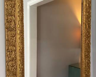 Intricate Gold Mirror