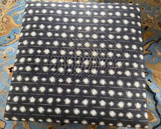 Fabric Coffee Table on Wheels.