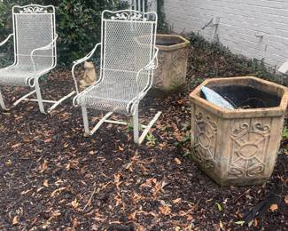 Patio chairs