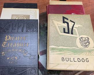 Vintage yearbooks