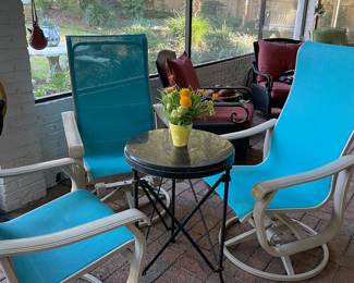 Patio table & chairs
