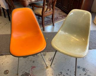 Herman Miller Shell Chairs. We have 6