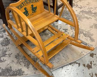 Love this vintage "Teeter tot" Chair
