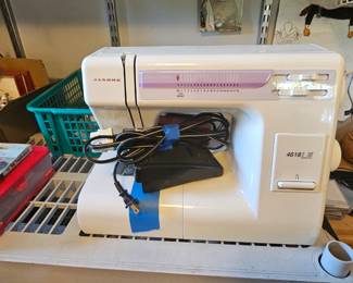 Janome sewing machine.