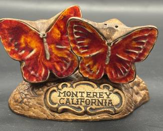 Monterrey, CA. Souvenir Butterfly S&P Shakers