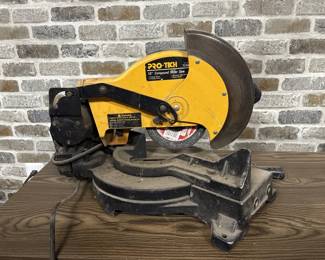 Pro-Tech 10in Miter Saw, Model #7208