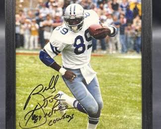 Autographed Billy Joe Dupree Dallas Cowboys Photo