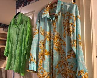 Large amount of Chico's tops