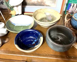Original signed pottery