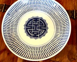 Antique  "Longevity" dish