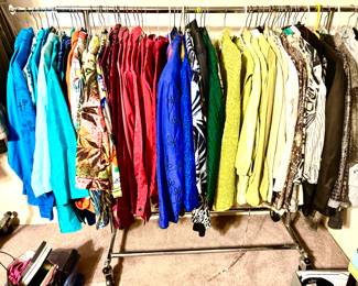 Large selection of jackets