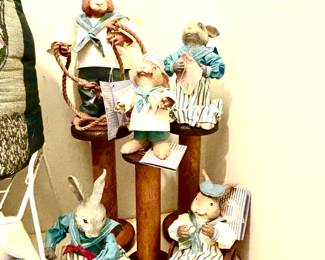 Adorable collection of rabbits