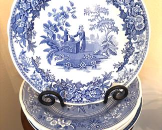 Spode Blue Room Collection plates