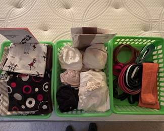 Ladies clothing and accessories.