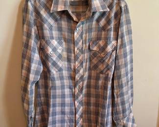 Men’s western wear. 