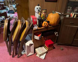 Folding Chairs, Halloween