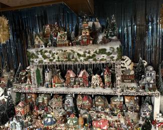 Dept. 56 North Pole Village - 85+ Houses - Many (if not all) w/ Boxes - Priced Separately or Great Price For All!