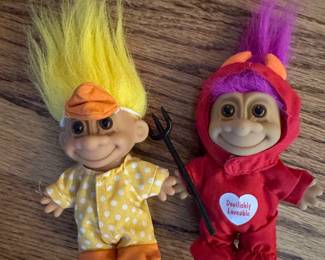 Vintage Russ Troll Dolls