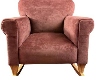 Red Mini Rocking Chair For Doll Or Child