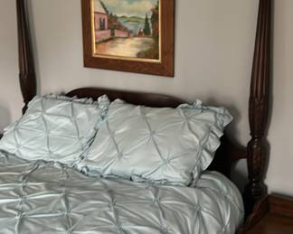 Statton Furniture cherry queen bed