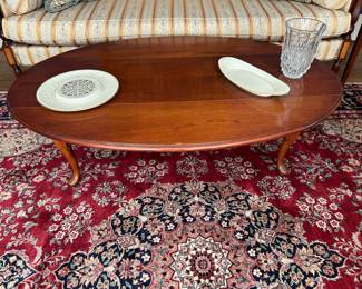 Hickory Chair drop leaf coffee table
Lenox china