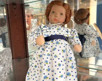 Käthe Kruse Soft Body Collectible Doll with Certificate – Handmade in Germany