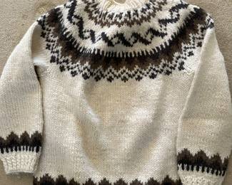 80s Icelandic style sweater