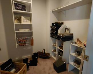 Unique closet items. Beautiful shoes and clothing 