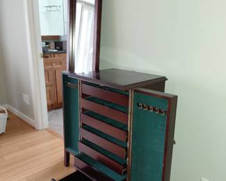 Beautiful jewelry storage cabinet