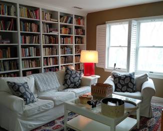 Extensive book collection