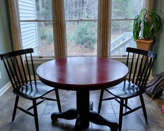 Super pedestal kitchen table.