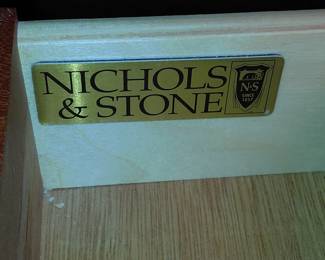 Bedroom set by Nicholas and Stone.